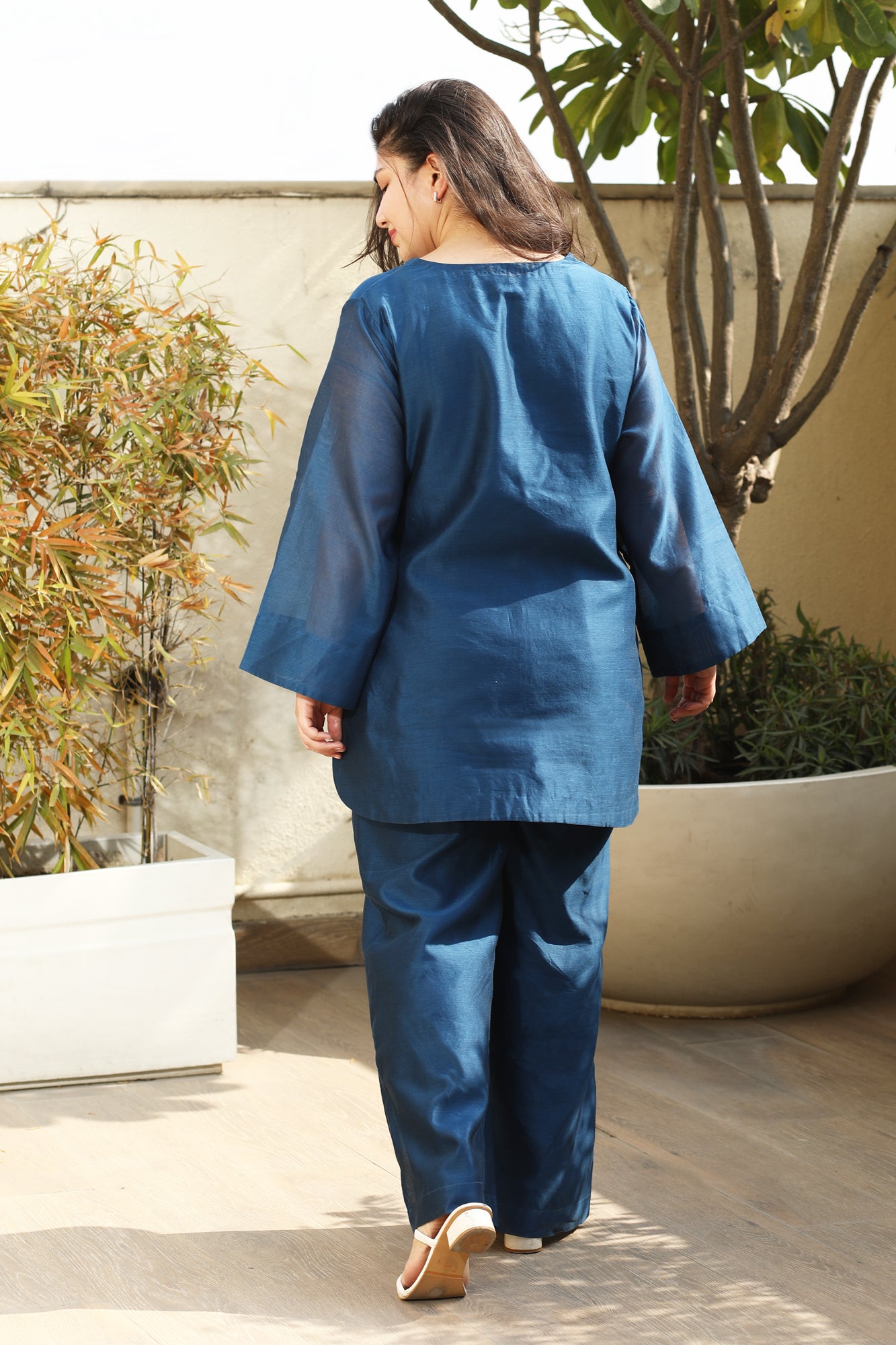 Ziva Blue Co-ord Set