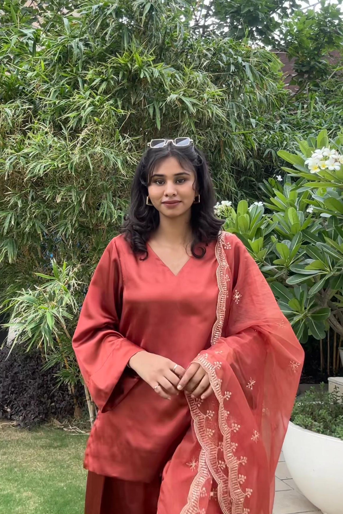 Gulnaar Farshi Set - Rust