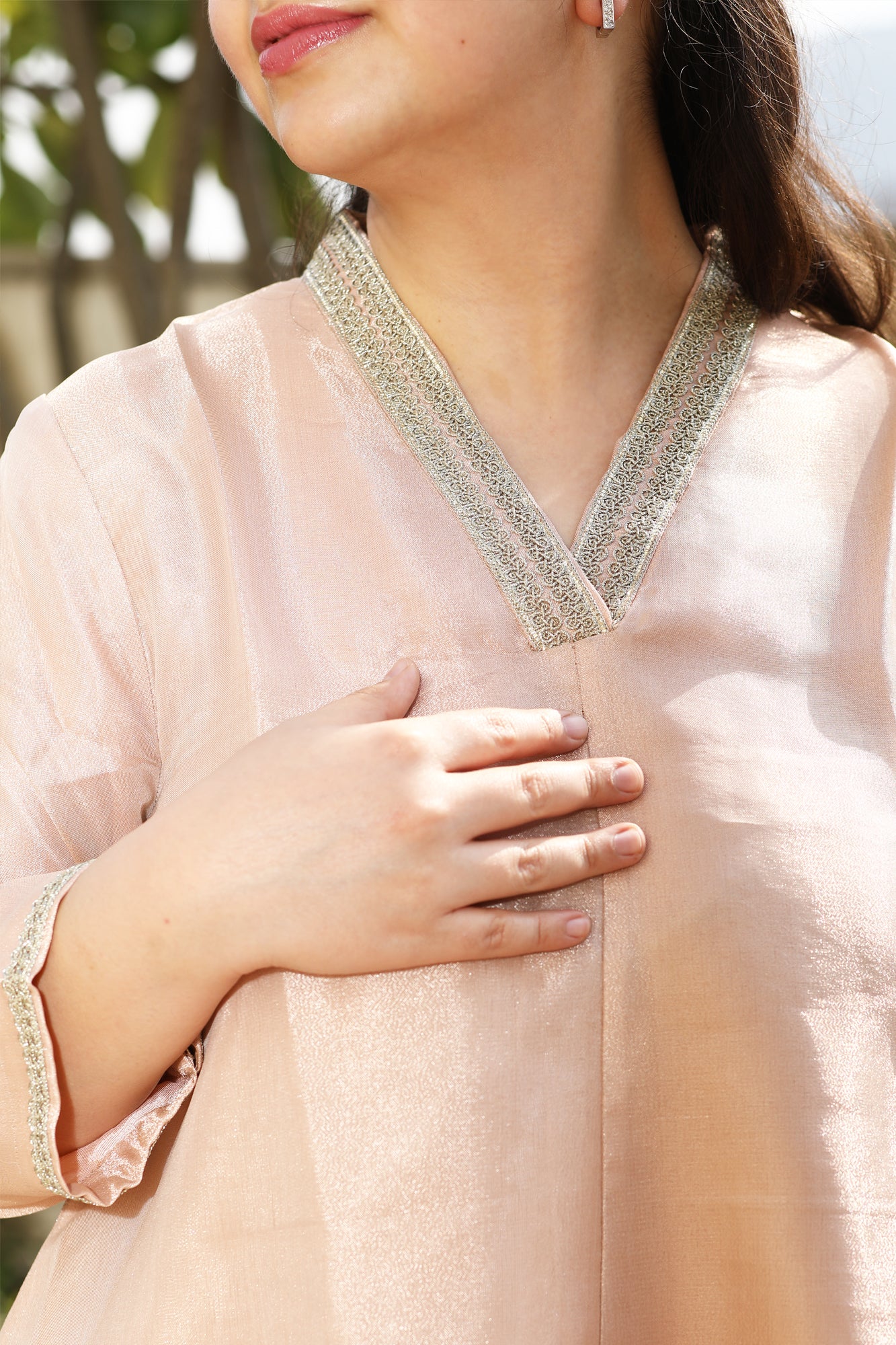 Mira Rose Pink Kurta Set